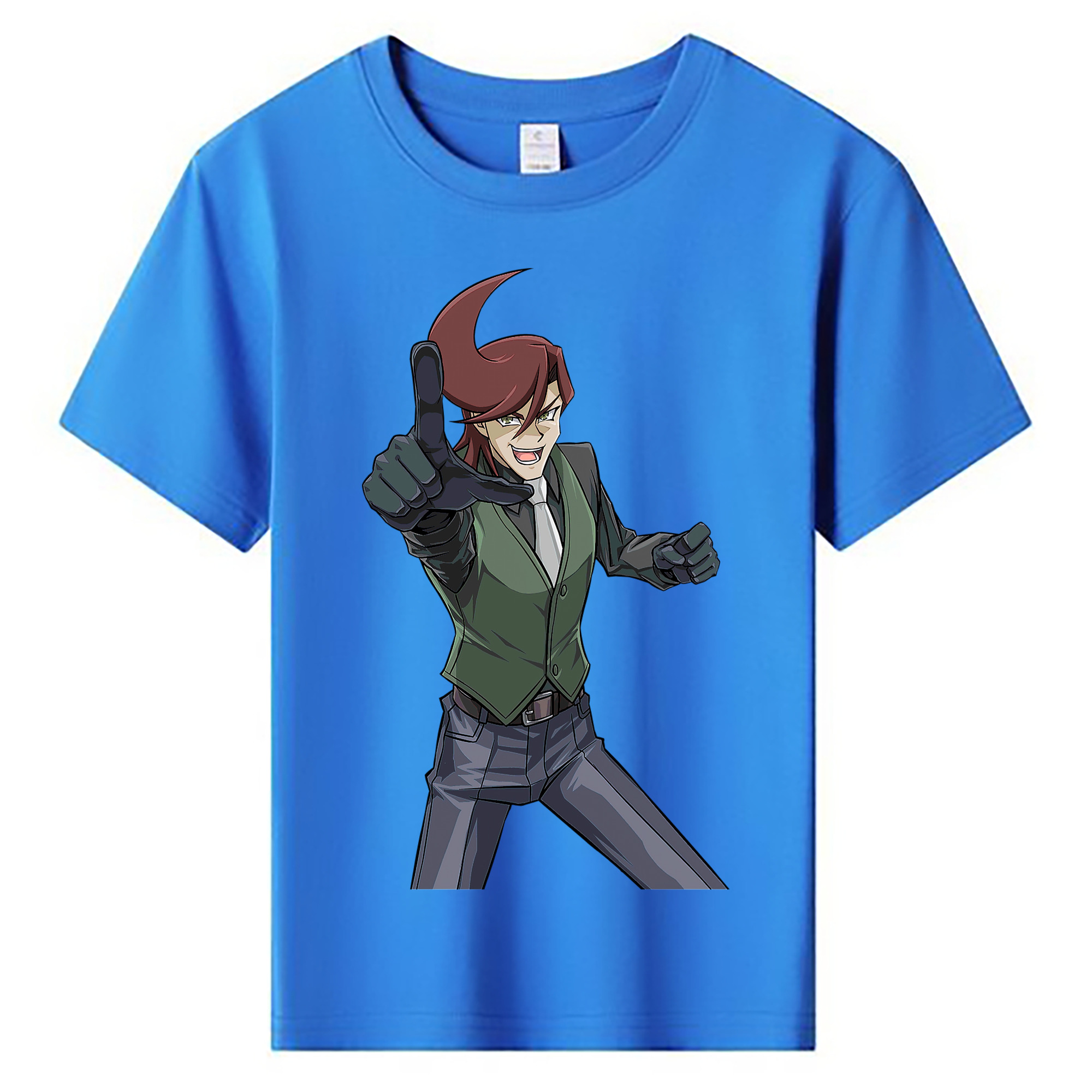（画像用） 遊☆戯☆王 Yu-Gi-Oh! 綿100％キッズTシャツ（フロントプリント）